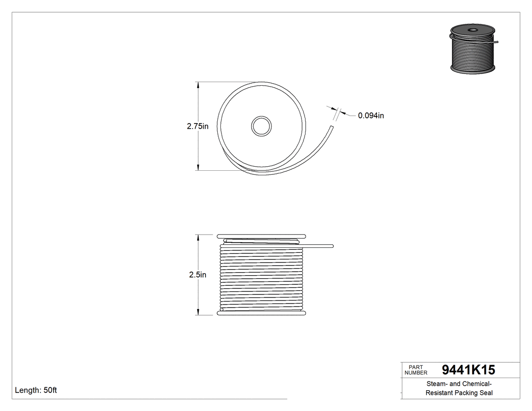 Technical drawing - 9441K15